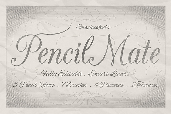 PencilMate - Pencil Effects in Photoshop Layer Styles - product preview 1