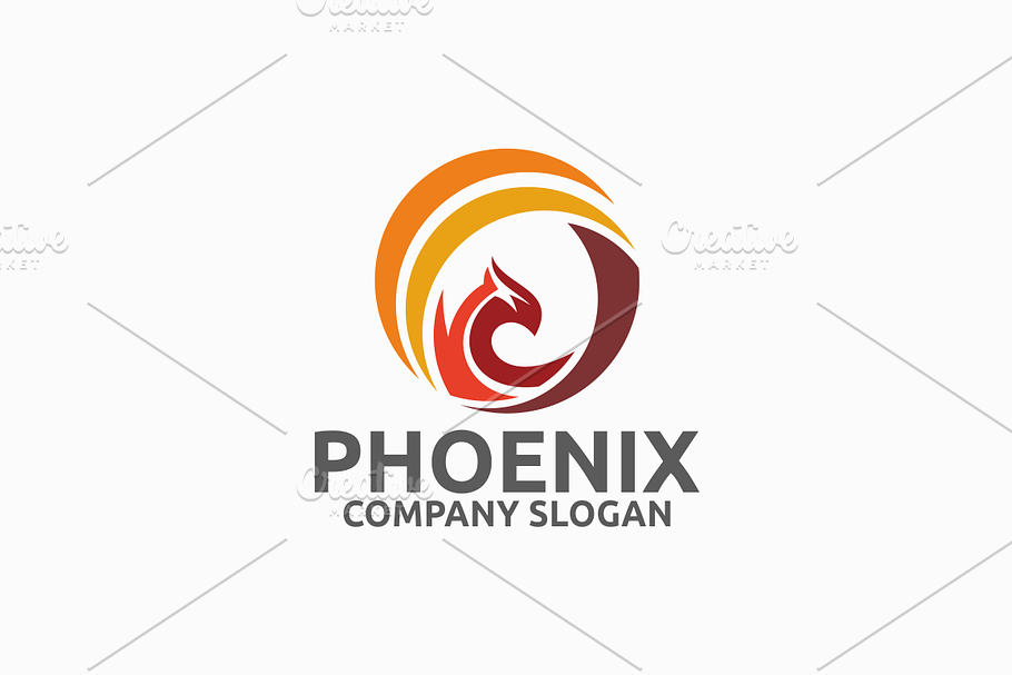 Phoenix Logo Creative Logo Templates Creative Market