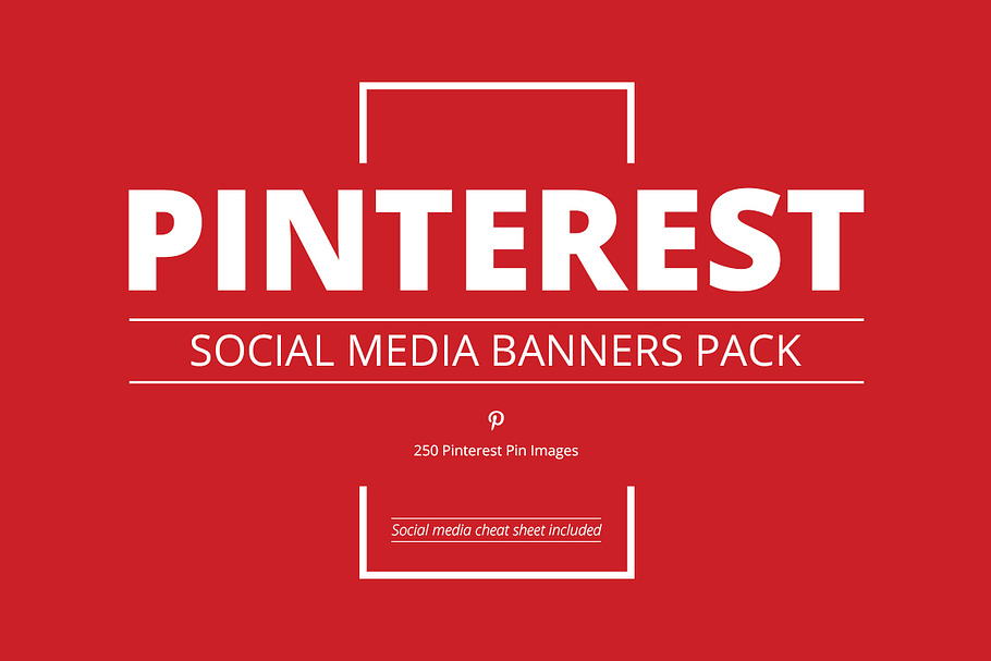 Pinterest Social Media Pack