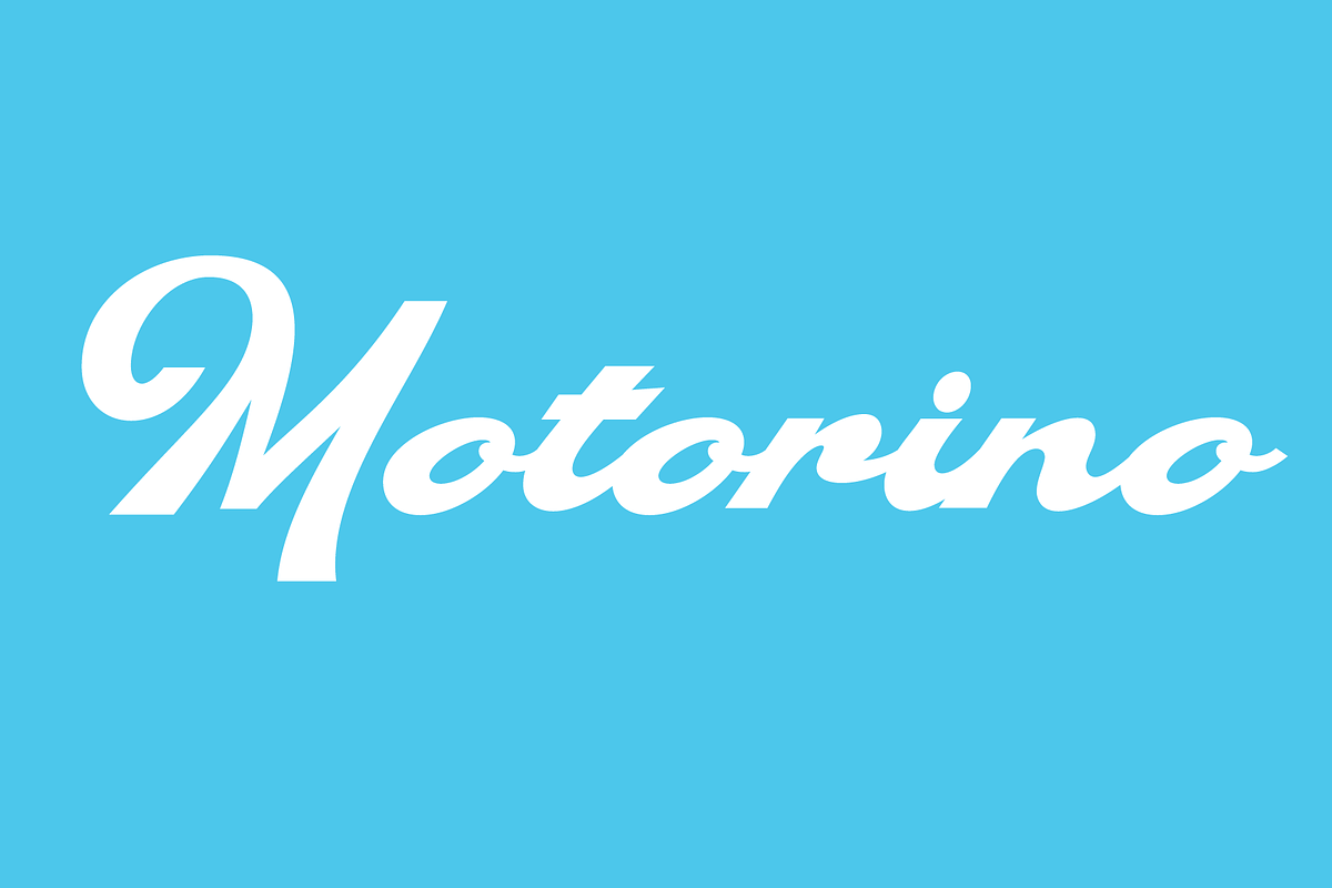 Motorino in Script Fonts - product preview 8