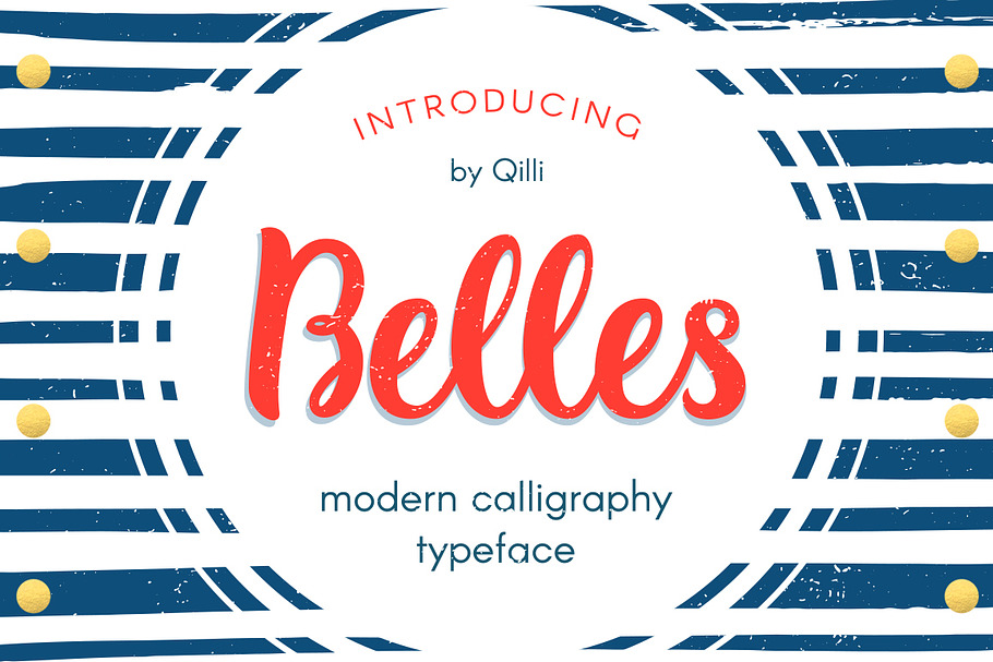 Belles Script - Modern Romantic Font in Script Fonts - product preview 8