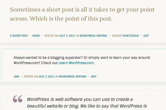 Little Story in WordPress Blog Themes - product preview 1