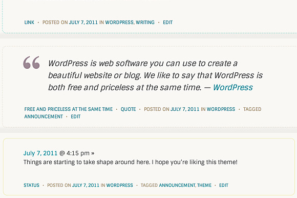 Little Story in WordPress Blog Themes - product preview 2
