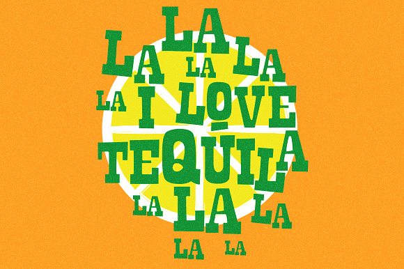 La Tequila Typeface in Display Fonts - product preview 3