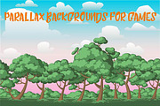 Parallax backgrounds for games 