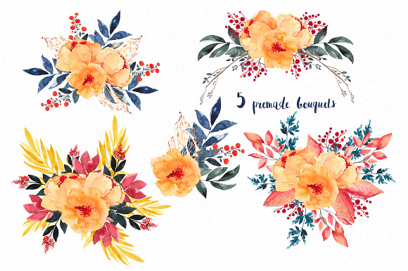 Marcella's flowers in Illustrations - product preview 2