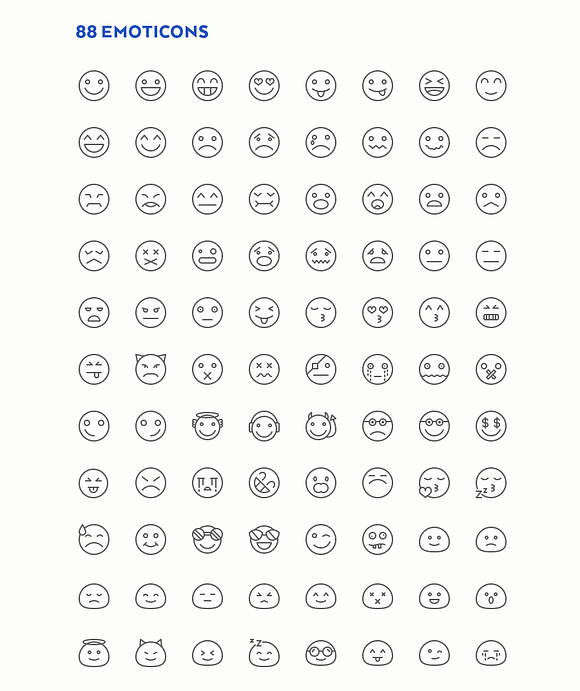 Communication Line Icons - Slimicons in Graphics - product preview 3
