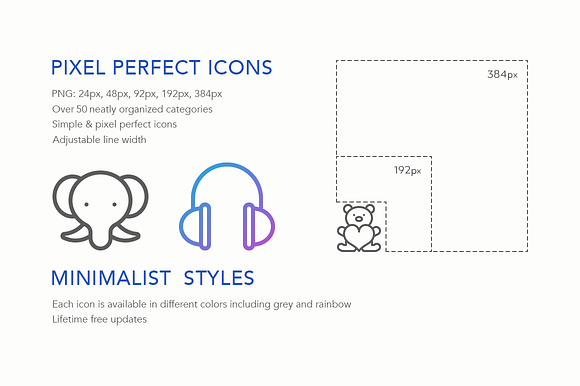 Design & Development Line Icons in Server Icons - product preview 1