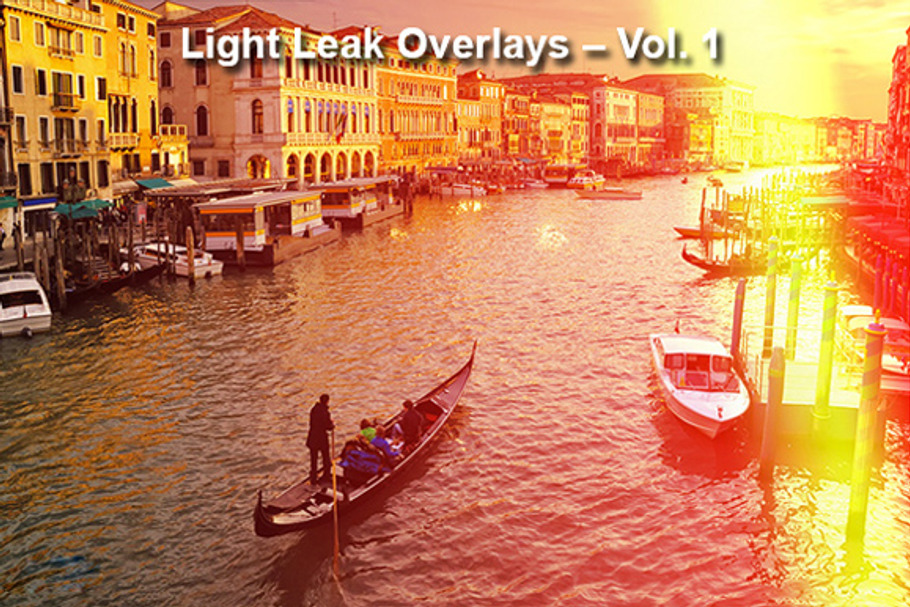 Light Leak Overlays – Vol. 1