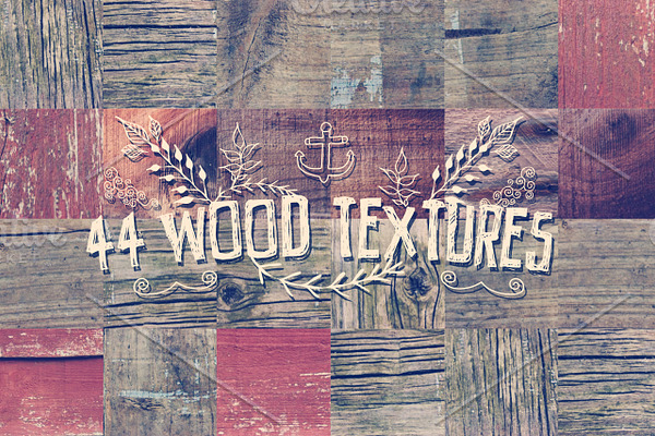 44 Wood Grain Textures