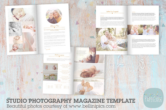 PG024 Photography Studio Magazine in Magazine Templates - product preview 2
