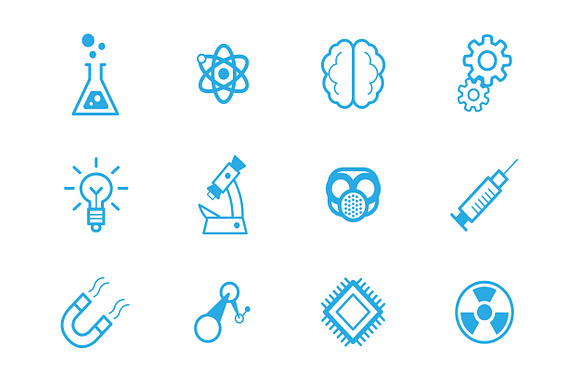 Science, medicine & health icons in Graphics - product preview 1