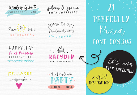 Angie Makes Font Bundle of Glory in Fonts - product preview 12