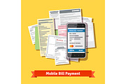 Smartphone bill payment