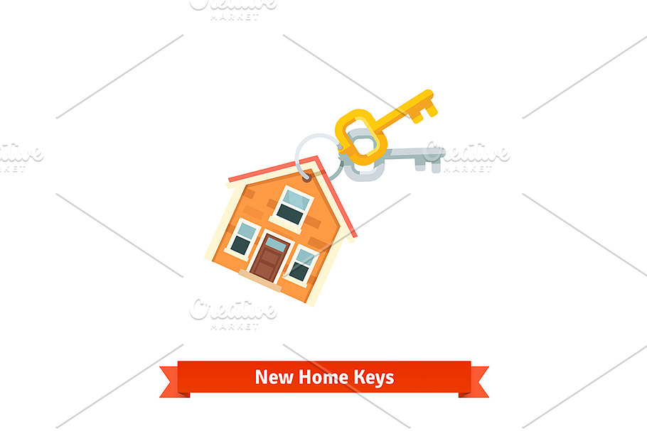 House keychain in Graphics - product preview 8