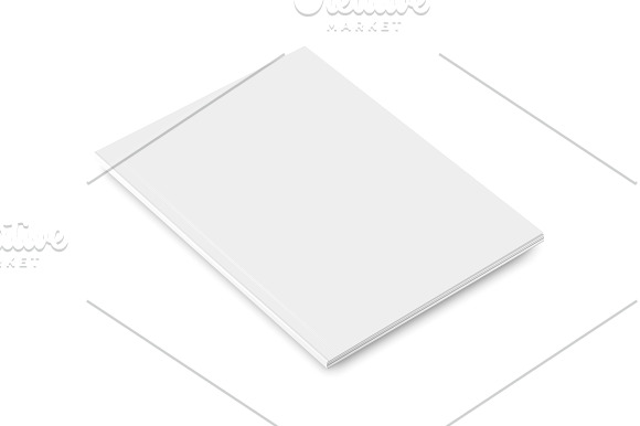 Blank closed magazines. in Product Mockups - product preview 2