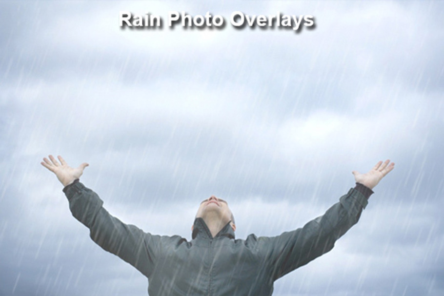 Rain Photo Overlays
