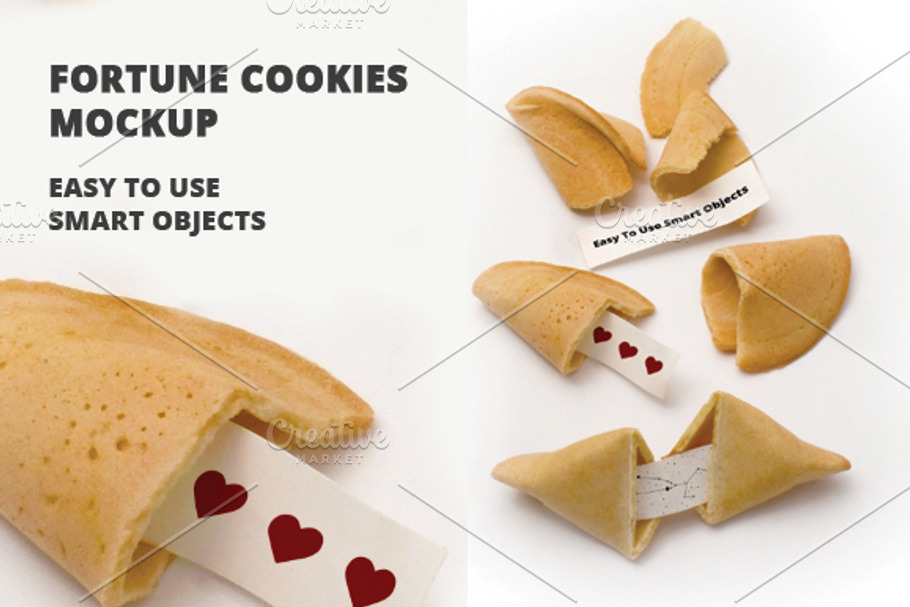 Fortune Cookie Mockup 