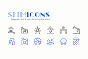Production & Manufacturing Icons