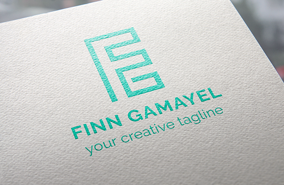 FG Line Monogram in Logo Templates - product preview 3