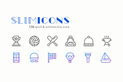 Sport & Activities Icons - Slimicons