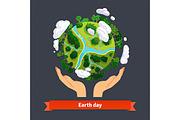 Earth day concept