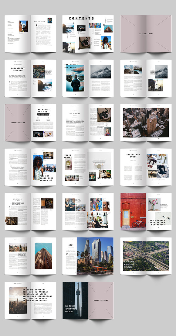 — 50% | Urban — Lifestyle Magazine in Magazine Templates - product preview 9