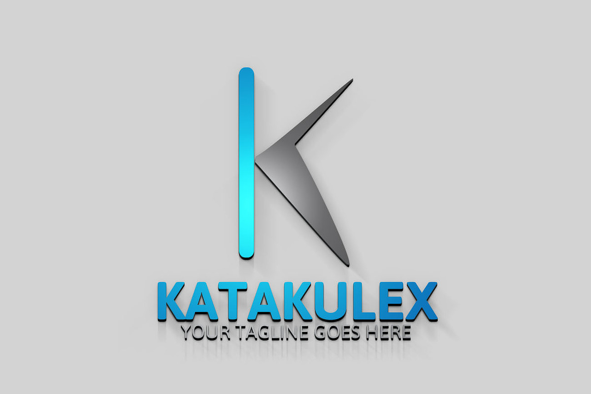 K Letter Logo in Logo Templates - product preview 8