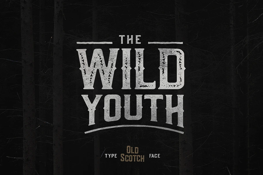 Old Scotch Typeface - 7 Styles
