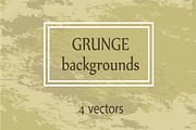 Vector grunge backgrounds set