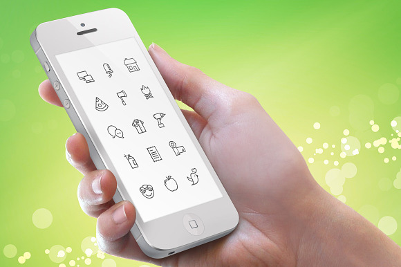 Communication Line Icons - Slimicons in Graphics - product preview 6