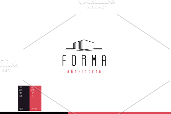 FORMA - Logo (architecture) in Logo Templates - product preview 1