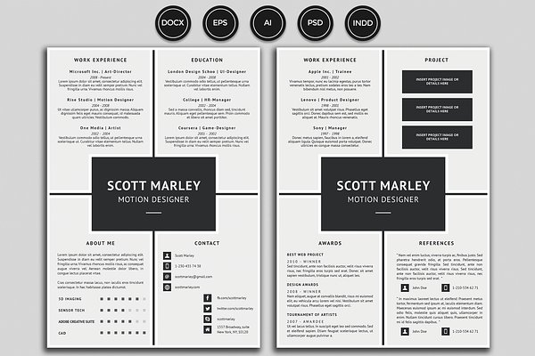 Resume/CV - Scott