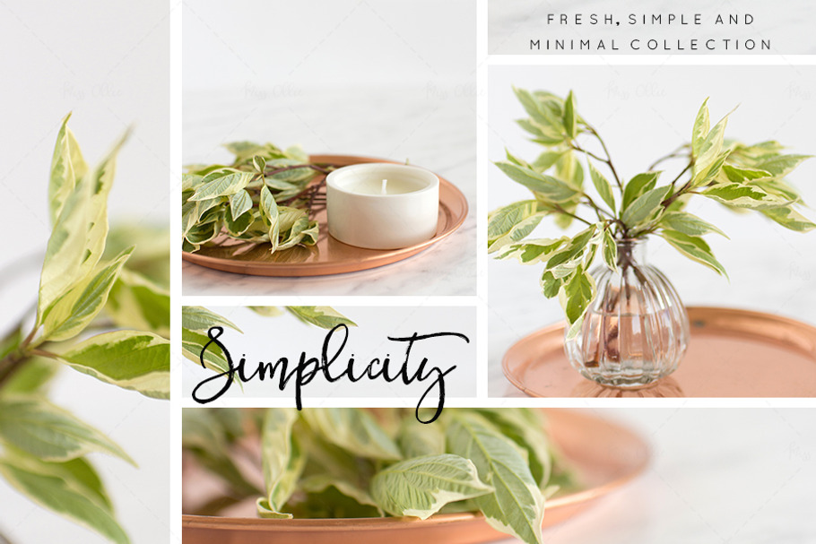 NEW Simplicity styled collection in Product Mockups - product preview 8
