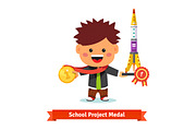 School science project medal