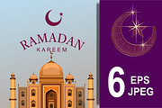 Ramadan kareem festival greeting