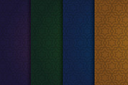 Set of the arabic vector patterns