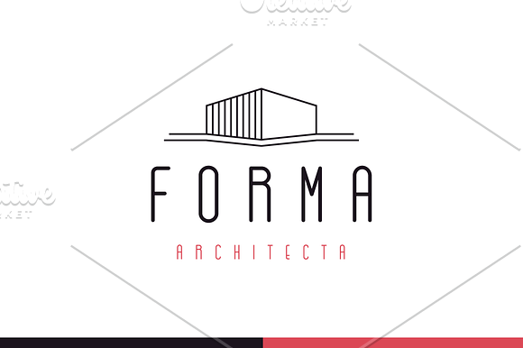 FORMA - Logo (architecture) in Logo Templates - product preview 7