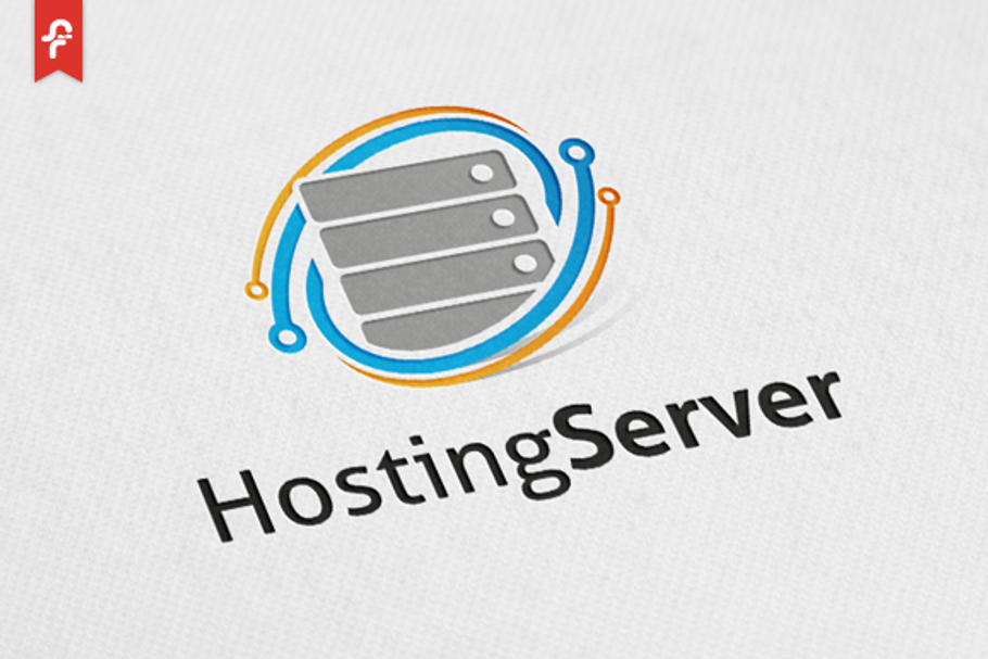 Hosting Server Logo  in Logo Templates - product preview 8