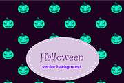 Backgrounds with pumpkin and spiders
