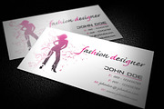 Fashion designer business card