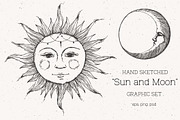 "Sun and Moon" Graphic Set