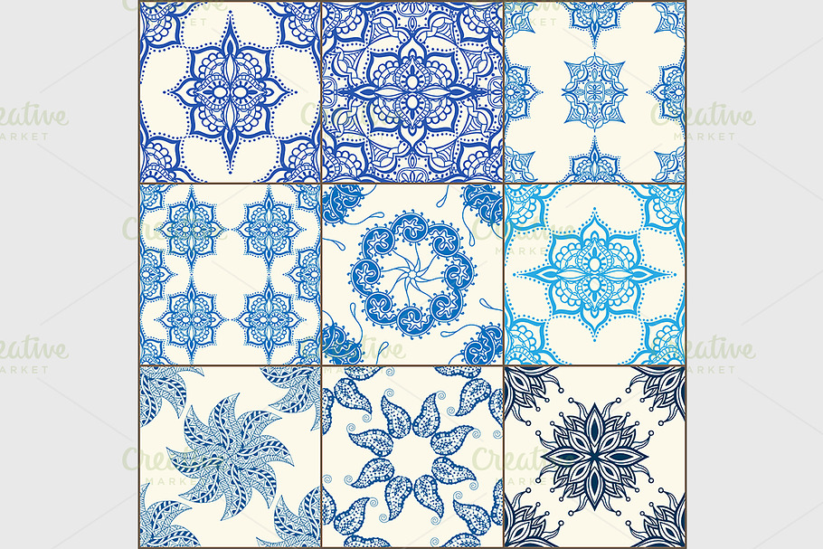 Tiles Floor Ornament Collection in Patterns - product preview 8