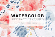 Abstract colorful watercolor texture