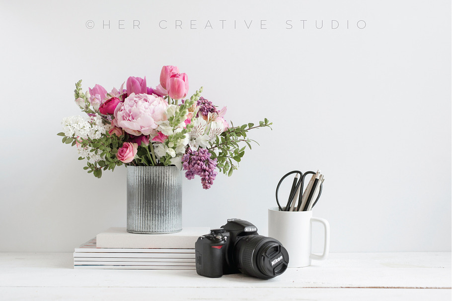 Floral Styled Image with Nikon