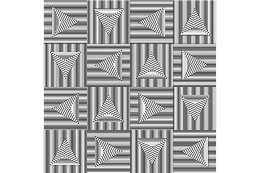 4 geometric seamless patters in Patterns - product preview 8