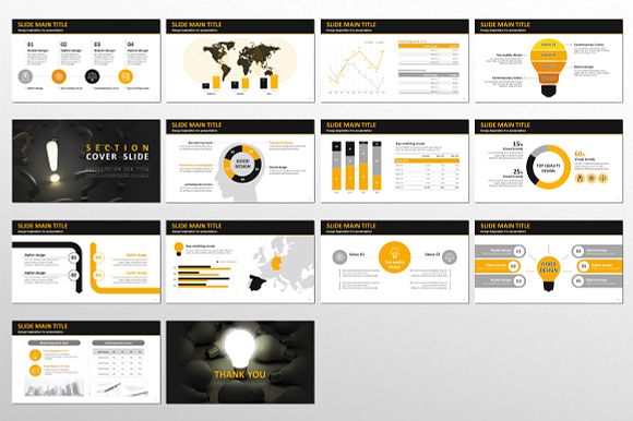 Idea Presentation PPT Template in PowerPoint Templates - product preview 2