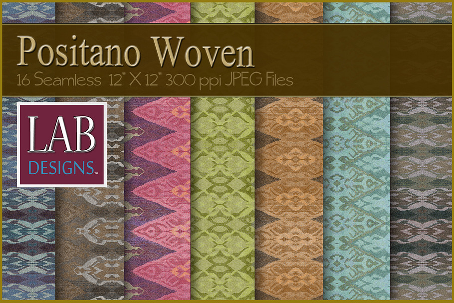 16 Colorful Woven Fabric Textures