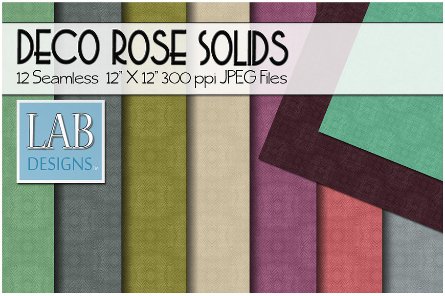 12 Art Deco Solid Textures in Textures - product preview 8