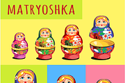 Russian folk toy matryoshka